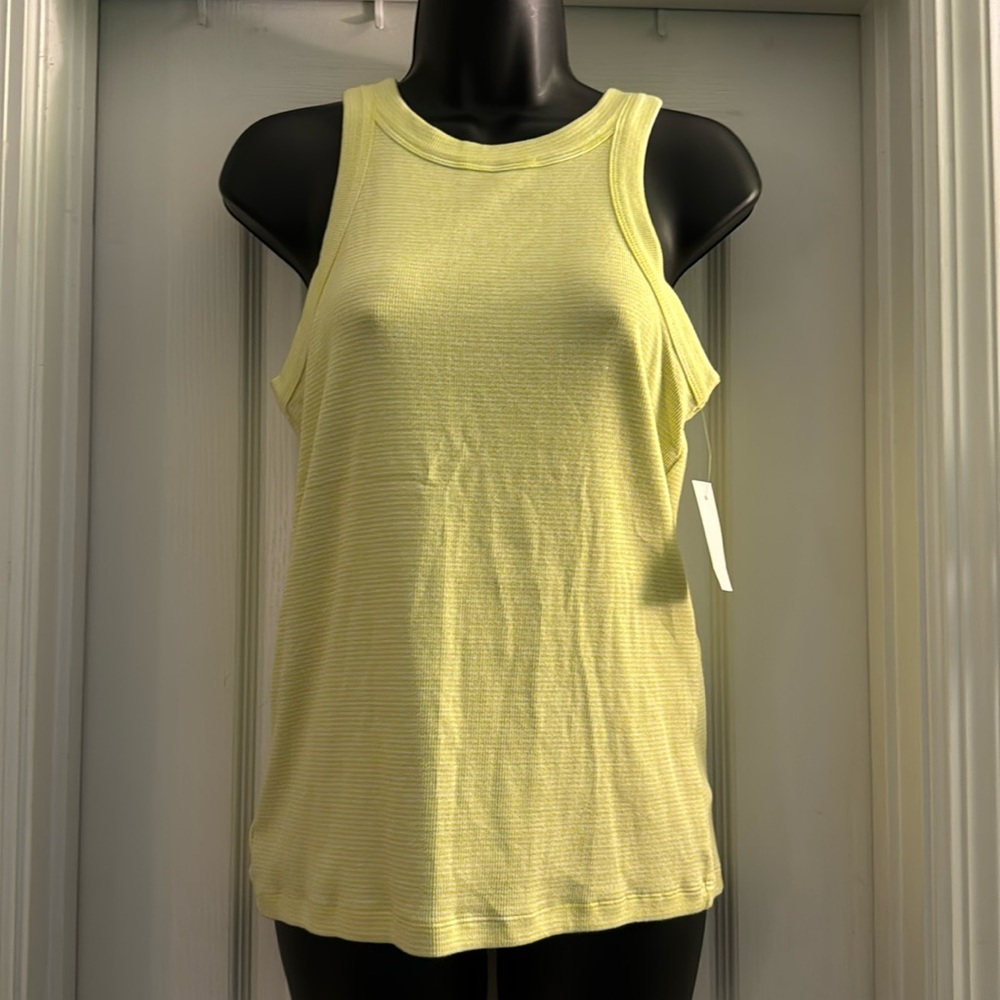 Loft Stripped Perfect Tank Top